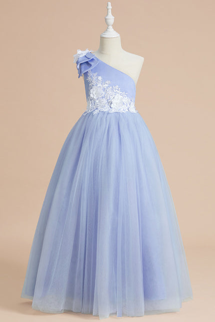 Robe De Princesse Asymétrique Lilas