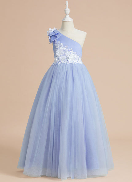 Robe De Princesse Asymétrique Lilas