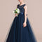 Robe De Princesse Tulle Marine Élégante