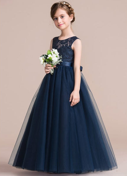 Robe De Princesse Tulle Marine Élégante