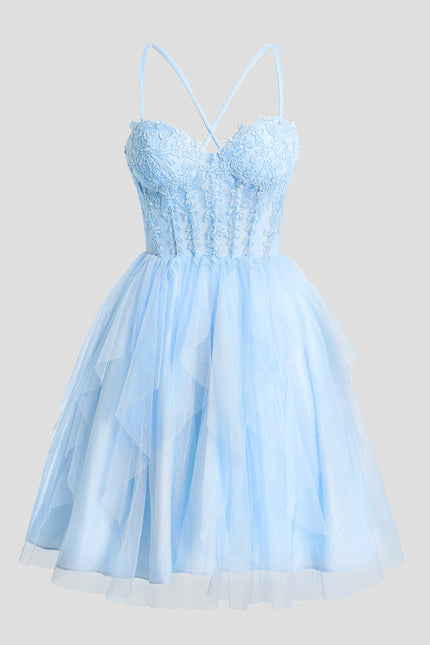 Robe De Princesse Bleu Roi - gallery 7