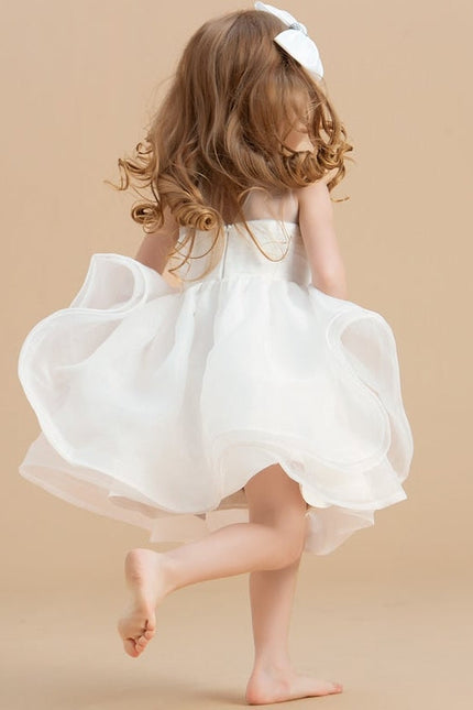 Robe De Princesse Voluminous Blanche - gallery 3