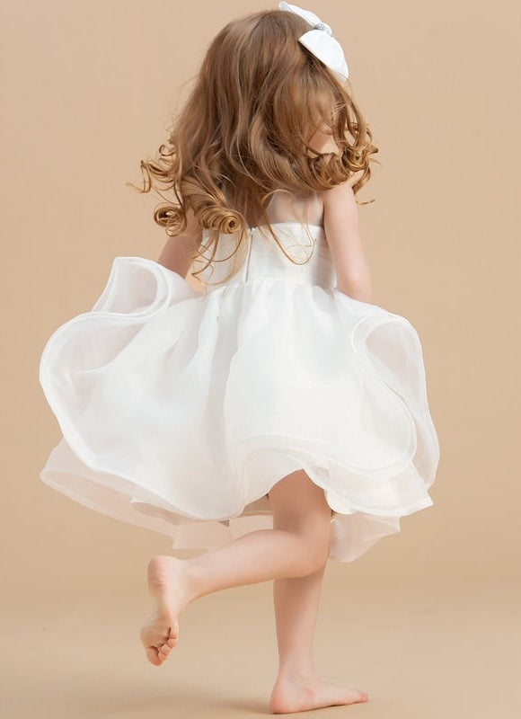 Robe De Princesse Voluminous Blanche - gallery 3