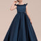 Robe De Princesse Satinée Grise