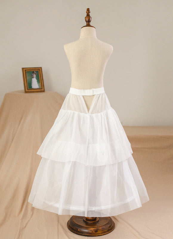 Robe De Princesse En Satin Aérienne - gallery 6