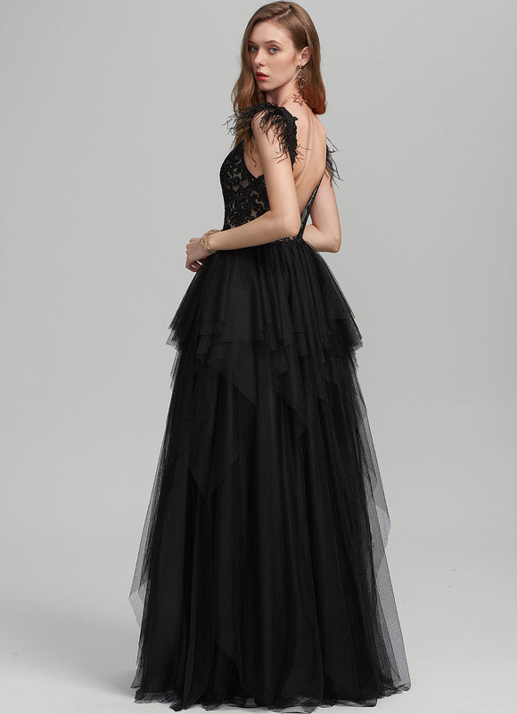Robe De Princesse Noire Volumineuse - gallery 2