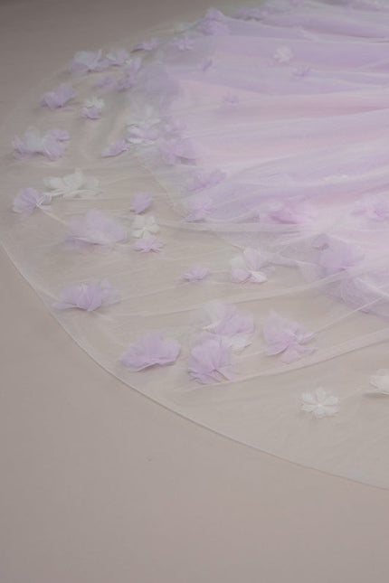 Robe De Princesse Violette Aérienne - gallery 5