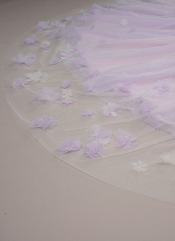 Robe De Princesse Violette Aérienne - gallery 5