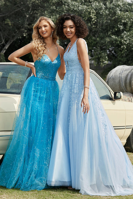 Robe De Princesse Bleue Délicate - gallery 8