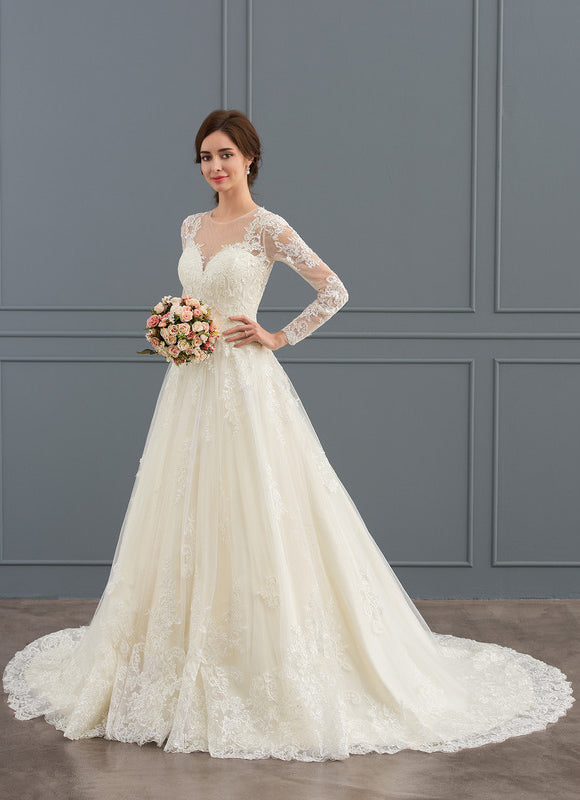 Robe De Princesse Élégance Florale - gallery 2