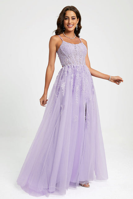 Robe De Princesse Violette Délicate - gallery 4