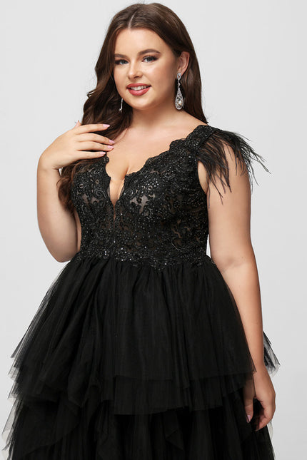 Robe De Princesse Noire Volumineuse - gallery 8