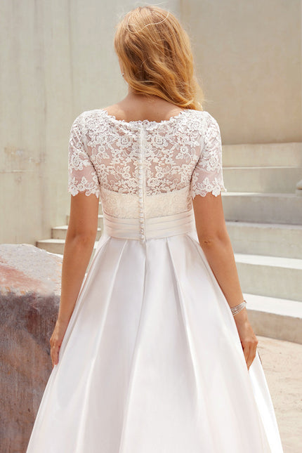 Robe De Princesse Satin Chic - gallery 3