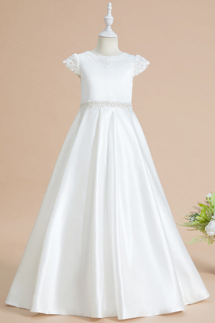 Robe De Princesse De Cérémonie Blanche