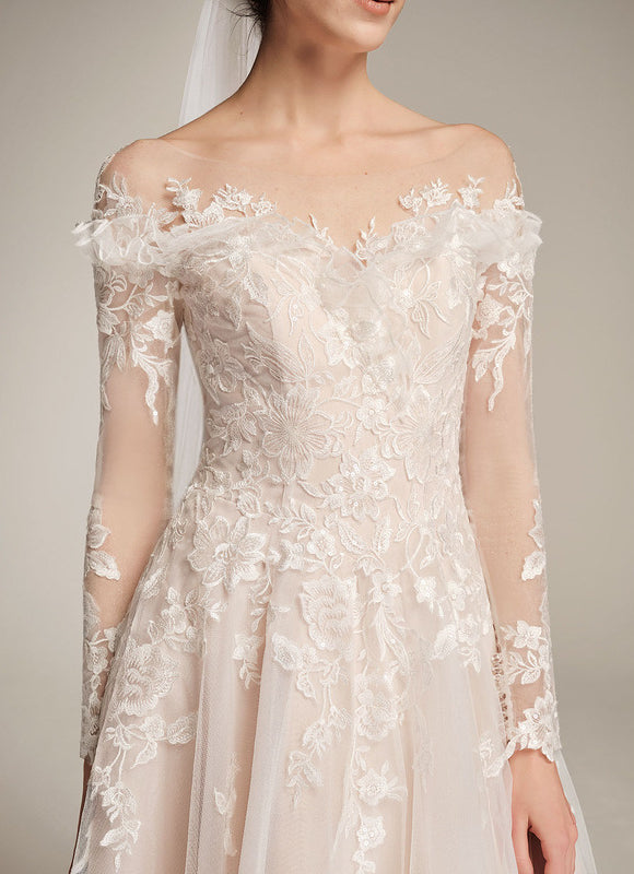 Robe De Princesse Tulle Scintillant - gallery 7