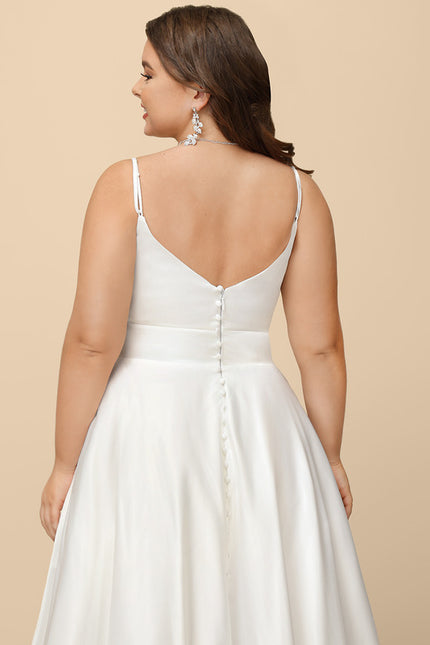 Robe De Princesse Satinée Simple - gallery 8