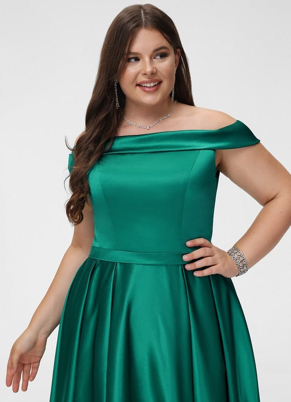 Robe De Princesse Émeraude Sombre - gallery 9
